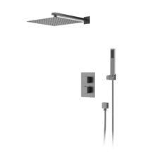 Душевая система D&K Bayern.Liszt DA2515706A04, термостатическая, цвет серый графит
