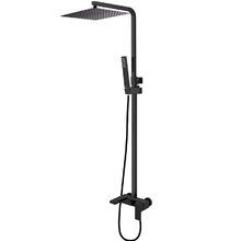 Душевая система D&K Bayern.Liszt DA1513705A04, цвет черный матовый