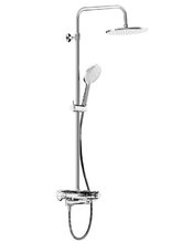 Душевая система Damixa, Jupiter 977760000, термостатическая, с изливом, цвет хром