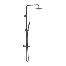 Душевая система Damixa Scandinavian Pure, термостатическая, черный матовый, 936800300