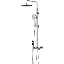 Душевая система Damixa Jupiter 977770000, с полкой и гигиеническим душем, с изливом, хром