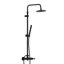 Душевая система Damixa Scandinavian Pure 936710300, цвет черный матовый