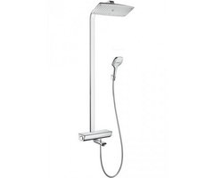Душевая система Hansgrohe Raindance E 27113000 360 Showerpipe 1jet с изливом, хром