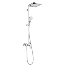 Душевая система Hansgrohe Crometta 27284000 E 240 1jet Showerpipe, хром