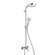 Душевая система Hansgrohe Crometta 27266400 160 1jet для душа, белый/хром