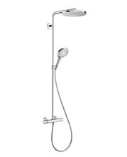 Душевая система Hansgrohe Raindance Select S Showerpipe 240 1jet PowderRain 27633000, хром