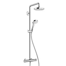 Душевая система Hansgrohe Select S 180 2jet, с термостатом, белый/хром, 27253400