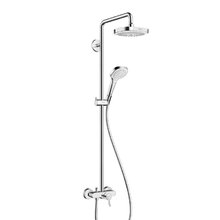 Душевая система Hansgrohe Croma Select E 27258400 Showerpipe, белый/хром