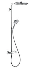 Душевая система Hansgrohe Raindance Select S 27133000 Showerpipe 300 2Jet термостатическая, хром