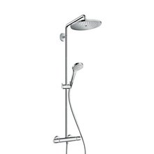 Душевая стойка Hansgrohe Croma Select 280 Air 1jet Showerpipe с термостатом EcoSmart 26794000
