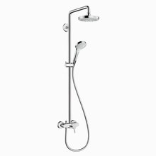 Душевая система Hansgrohe Croma Select S 27255400 Showerpipe 180 2jet, белый/хром