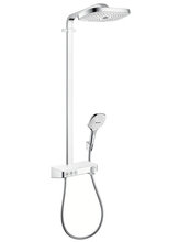 Душевая система Hansgrohe Raindance Select E 27127000 Showerpipe 300 3 jet термостатическая, хром