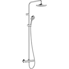 Душевая система Hansgrohe Vernis Blend Showerpipe 200 1jet EcoSmart, термостатическая, хром, 26089000