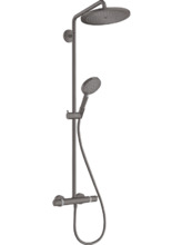 Душевая система Hansgrohe Croma Select S 26890340, термостатическая, чёрный хром