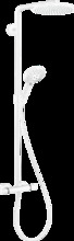 Душевая система Hansgrohe Raindance Select S Showerpipe 240 1jet PowderRain 27633700, белый матовый