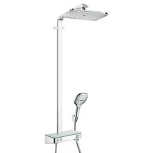 Душевая система Hansgrohe Raindance E 360 1jet ST Showerpipe 27288000, ручной душ 3 режима струи, хром