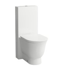 Напольный унитаз-моноблок Laufen New Classic 37 х 70 x 44 см, безободковый, белый