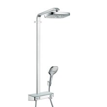 Душевая система Hansgrohe Raindance Select E 300 2jet ST Showerpipe EcoSmart 27283000, хром