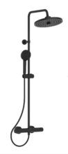 Душевая система Ideal Standard Ceratherm A7210XG T25+ термостатическая, верхний душ, silk black