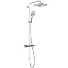 Душевая система Jacob Delafon Atom E36125-CP, термостатическая, хром