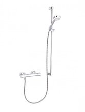 Душевая система Kludi Logo 6857805-00 Shower Duo System с термостатом, штанга 90 см, хром