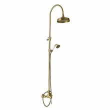 Душевая система Migliore Oxford 31863 с термостатом, без излива, цвет бронза