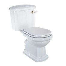 Напольный унитаз-компакт Migliore Bella 31100 выпуск в стену, бачок с ручкой золото