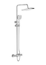 Душевая система Orange Thermo c термостатом, хром глянцевый, T02S4-912cr