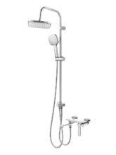 Душевая система Orange Splito M36-944cr с поворотным изливом, хром глянцевый