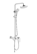 Душевая система Orange Berni M09-911cr с фиксированным изливом, хром