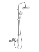 Душевая система Orange Merci M13-944cr с фиксированным изливом, хром