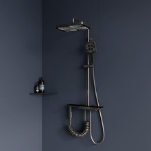 Душевая система RGW Shower Panels 51140135-11 SP-35Gr, термостатическая, цвет серый