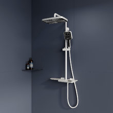 Душевая система RGW Shower Panels 51140134-03 SP-34W, термостатическая, цвет белый