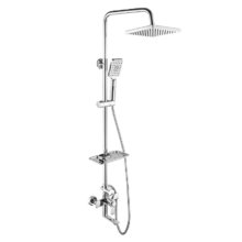 Душевая система Rossinka RS50-46 для ванны и душа, термостатическая, хром