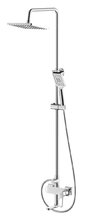 Душевая система Rossinka для ванны, с изливом, хром, RS46-46