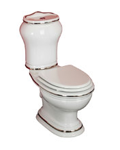 Напольный унитаз Migliore Milady ML.MLD-25.702.D2.PL/ML.MLD-25.748.D2.PL, ручка золото