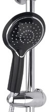 Душевая система Timo Polo SX-1100 black, 3-х режимная, черная