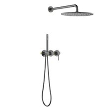 Душевая система Timo Saona SX-2349/18SM, цвет черное золото