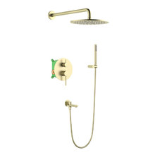 Душевая система Timo Saona SX-2379/17SM, цвет золото матовое