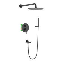 Душевая система Timo Saona SX-2379/03SM, цвет черный матовый