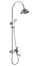 Душевая система Timo Adelia SX-6010/00 chrome, 3-х режимная, с изливом, хром