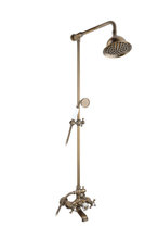 Душевая система Timo Nelson SX-90, черный-антик