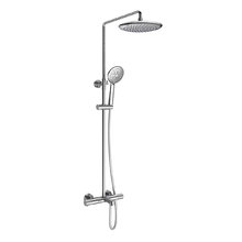 Душевая система Vincea Desire VSFS-1D1TCH, термостатическая, с изливом, хром