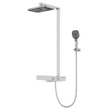 Душевая система Vincea Inspire VSFS-3I13TCH, термостатическая, с изливом, с подсветкой, цвет хром