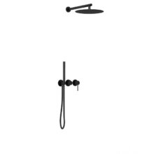 Душевая система Vincea Groove VSFW-4G01MB, цвет черный