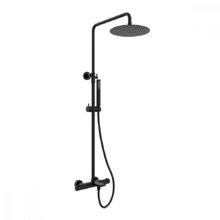 Душевая система Vincea Vogue VSFS-1V1TMB термостатическая, черный матовый