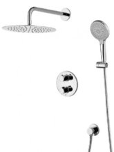 Душевая система Lemark Yeti LM7829C, термостатическая, хром