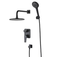 Душевая система Lemark Bronx LM3729BL, черный