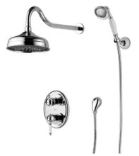 Душевая система Lemark Villa LM4829C для душа, верхний душ, хром