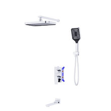 Душевая система BelBagno Due DUE-VDSET-CRM, цвет хром